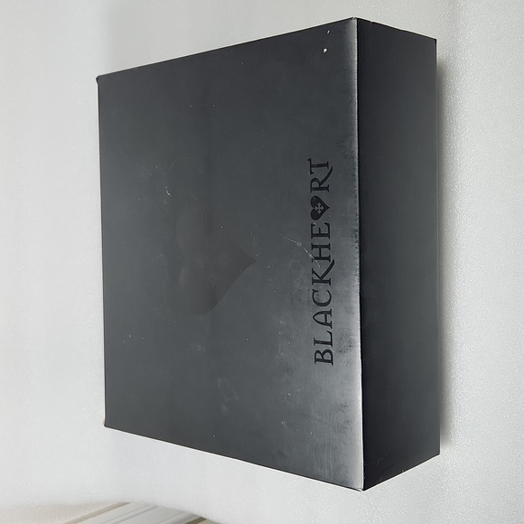 Blackheart Studded Black Combat Boots Hot Topic NIB Size 8 - Picture 8 of 16